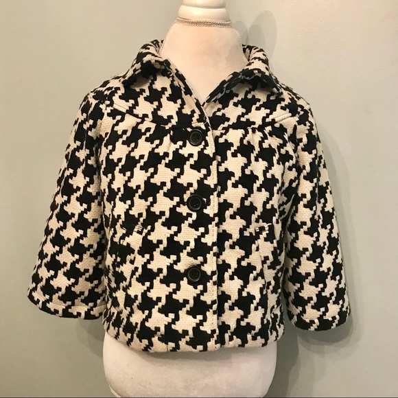 STUDIO Petite JPR 3/4 Sleeve Houndstooth Jacket - Picture 3 of 9